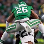 Saquon Barkley and Ben Roethlisberger