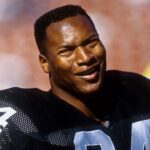 Football NFL, American Football Herren, USA Bo Jackson Bo Jackson competing for the Los Angeles Raiders in 1990.
