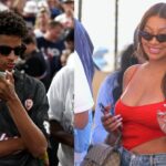 Kiyan Anthony (L), LaLa Anthony (R)