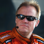 NASCAR Sprint Cup Series driver Kenny Wallace during qualifying for the Daytona 500 at Daytona International Speedway.