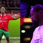 IShowSpeed (L) and Kevin Durant (R)