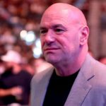 UFC CEO and president Dana White during UFC 303 at T-Mobile Arena.