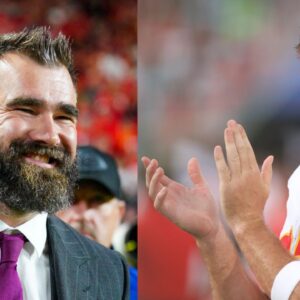 Jason Kelce and Travis Kelce