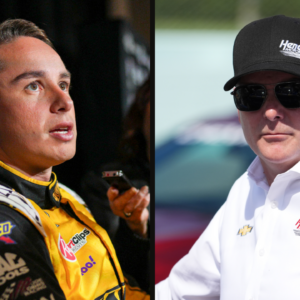 Christopher Bell and Jeff Gordon.