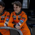 Lando Norris and Oscar Piastri at the Formula 1 United States of America Grand Prix 2024