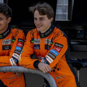 Lando Norris and Oscar Piastri at the Formula 1 United States of America Grand Prix 2024