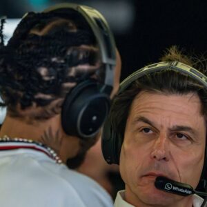 Formula 1 GP Mexico Mexico City Toto Wolff, Team Principal Mercedes AMG Petronas F1 Team and Lewis Hamilton 44, Mercedes AMG Petronas F1 Team