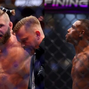 Jiri Prochazka (L), Jamahal Hill (R)