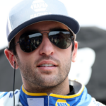 NASCAR Cup Series driver Chase Elliott (9) during qualifying for the Brickyard 400 at Indianapolis Motor Speedway.