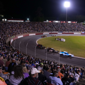 During the Season Opener at Bowman Gray Stadium at Bowman Gray Stadium.
