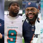 Caleb Williams, Jonnu Smith, D'Andre Swift, and Tua Tagovailoa