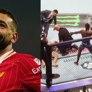 Mohammad Salah (L), Israel Adesanya (R)