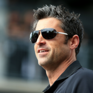 TV actor Patrick Dempsey on the IndyCar Series red carpet prior to the 2015 Indianapolis 500 at Indianapolis Motor Speedway.