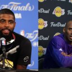Kyrie Irving (L), Kobe Bryant (R)