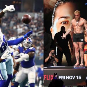 CeeDee Lamb and Jake Paul