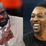 Shaquille O'Neal(L) and Dwight Howard(R)