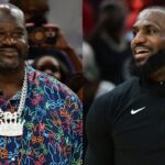 Shaquille O'Neal and LeBron James