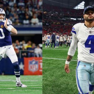 Cooper Rush and Dak Prescott