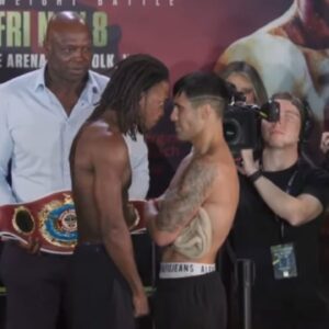 Keyshawn Davis (L) and Gustavo Lemos (R)