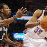 Tony Allen and Kevin Durant