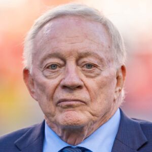 Dallas Cowboys owner Jerry Jones before the game against the San Francisco 49ers at Levi's Stadium.