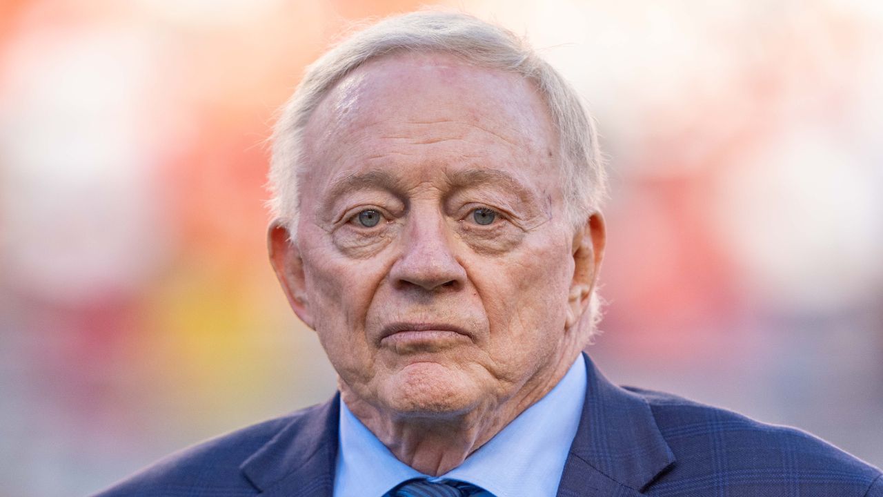 Dallas Cowboys owner Jerry Jones before the game against the San Francisco 49ers at Levi's Stadium.
