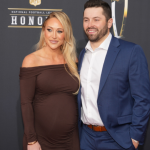 Baker Mayfield and Emily Mayfield