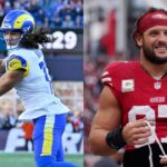Puka Nacua and Nick Bosa