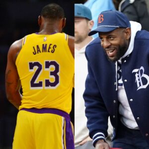 Maverick Carter, LeBron James and Andre Iguodala