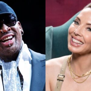 Dennis Rodman and Whitney Cummings