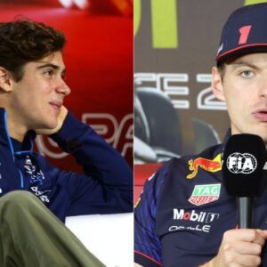 Franco Colapinto(L), Max Verstappen(R)