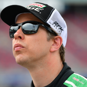 NASCAR Cup Series driver Brad Keselowski (6) during qualifying for the United Rentals Work United 500 at Phoenix Raceway.
