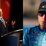 Kyle Petty (L) and Carson Hocevar (R)