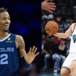 Ja Morant (L) and Yuki Kawamura (R)