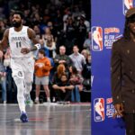 Kyrie Irving (L), Kai Cenat (R)