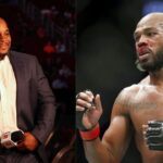 Daniel Cormier (L), Jon Jones (R)