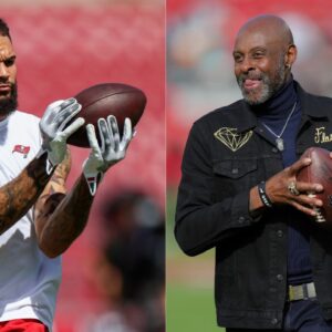 Mike Evans and Jerry Rice