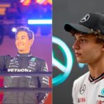 George Russell(L), Andrea Kimi Antonelli(R)