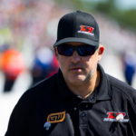 NHRA team owner Tony Stewart during the Lucas Oil Nationals at Brainerd International Raceway.
