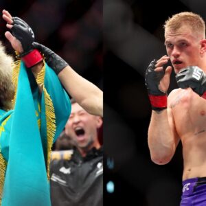 Shavkat Rakhmonov (L), Ian Garry (R)