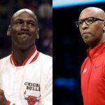 Michael Jordan and Sam Cassell