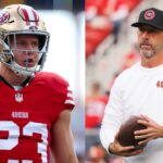 Christian McCaffrey and Kyle Shanahan