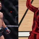 Michael Chandler (L), Conor McGregor (R)