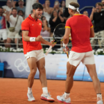 Rafael Nadal (ESP) and Carlos Alcaraz (ESP)