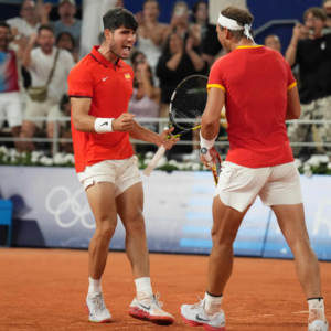 Rafael Nadal (ESP) and Carlos Alcaraz (ESP)