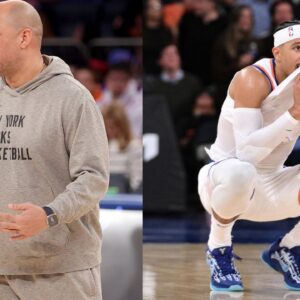 Rick Brunson (L) and Josh Hart (R)