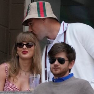 Taylor Swift and Travis Kelce