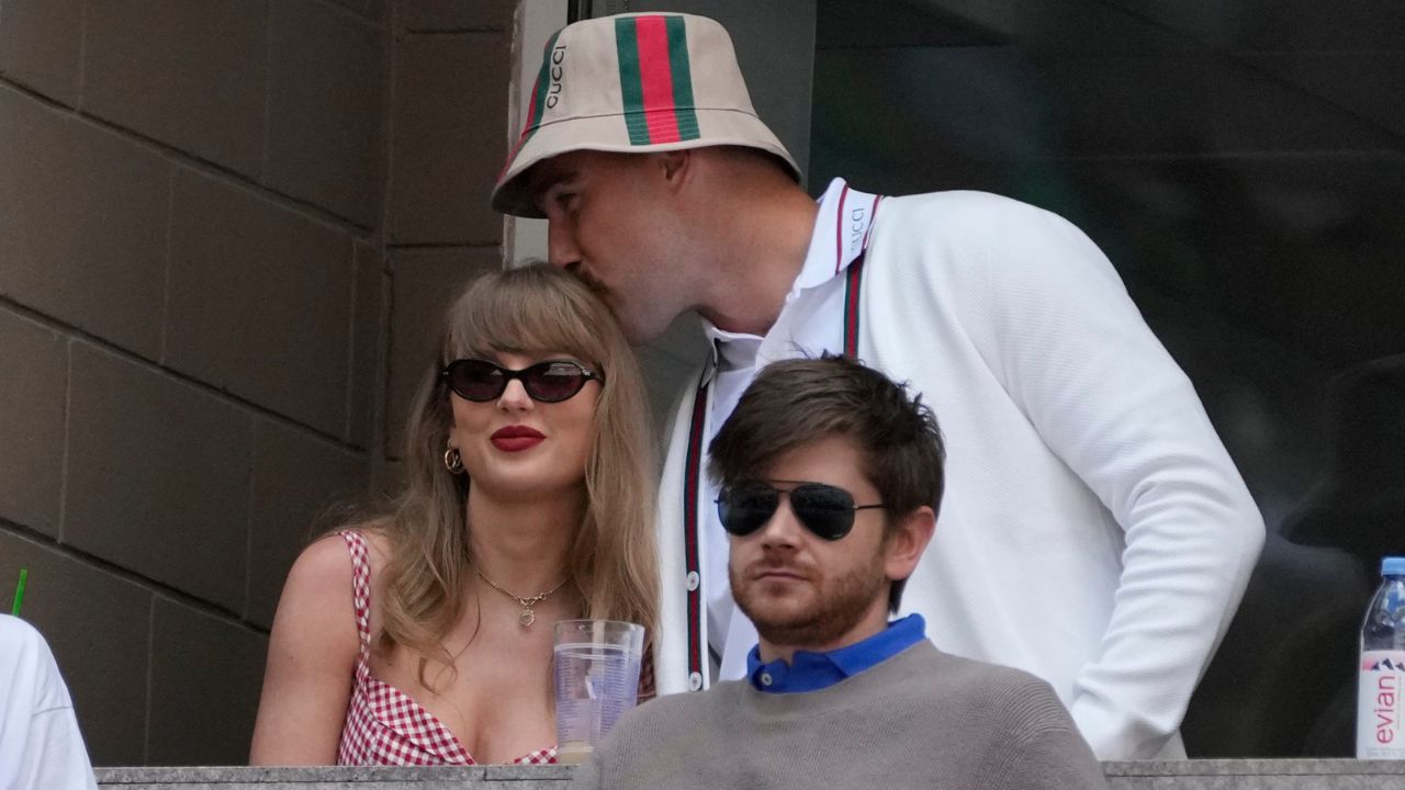 Taylor Swift and Travis Kelce