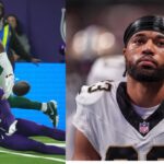 Marshon Lattimore (L) and Mike Williams(R).