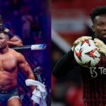 Francis Ngannou (L), Andre Onana (R)